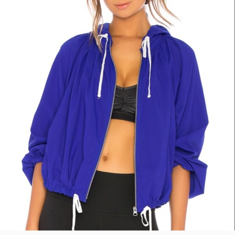 Free People Movement Breeze Pleated Jacket Medium